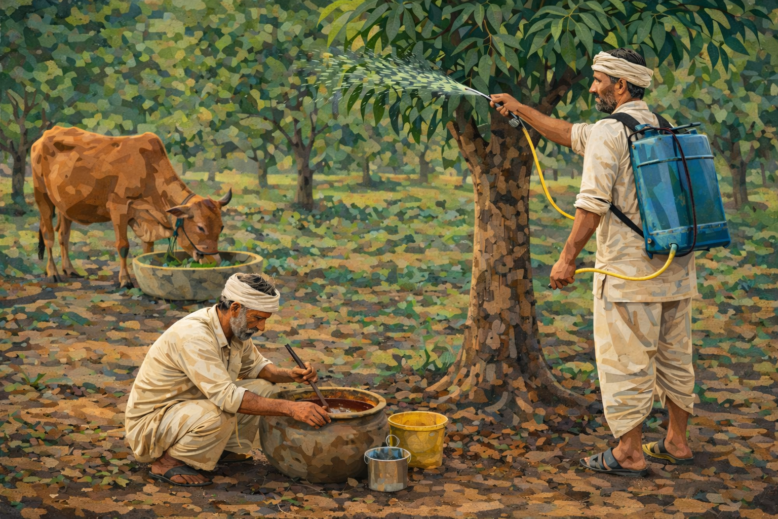 Jeevamrutham farming